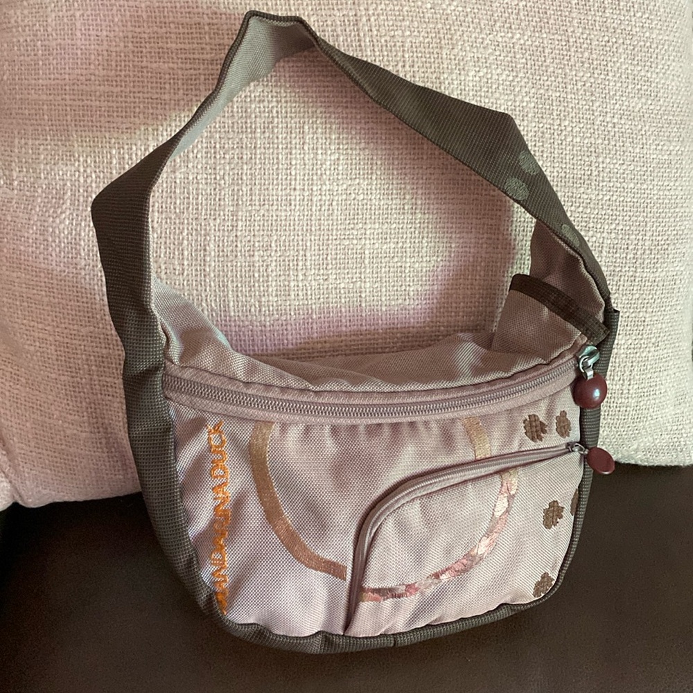 Casual Mini Bag in Brown and Tan